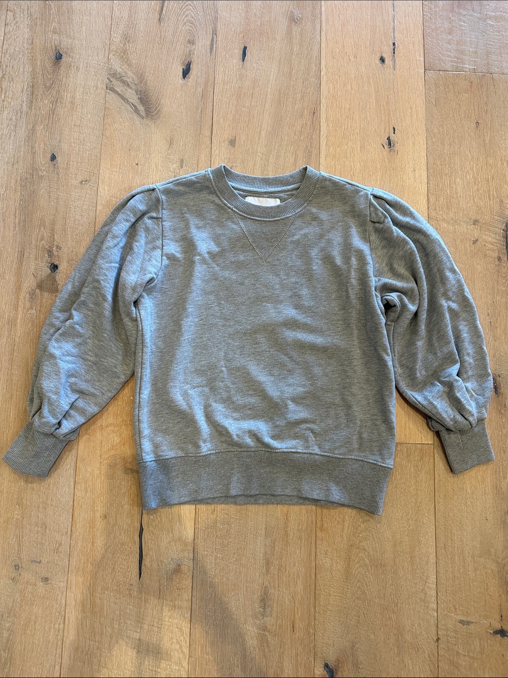 Rebecca Minkoff Wonen’s Gray Crewneck Pullover